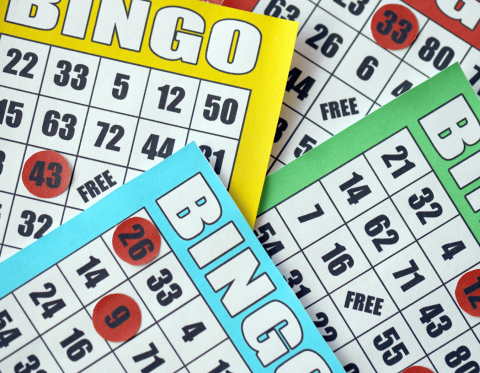 Image of marked BINGO cards