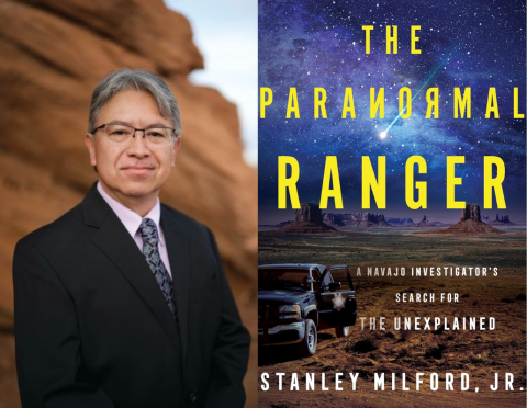 Stanley Milford, Jr. and cover of The Paranormal Ranger