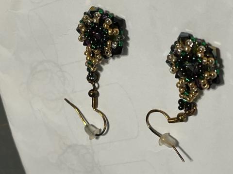 beaded earrings