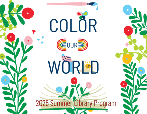Color Our World Summer Library Program 2025
