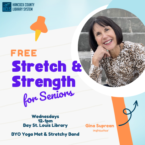 flier promoting stretch class