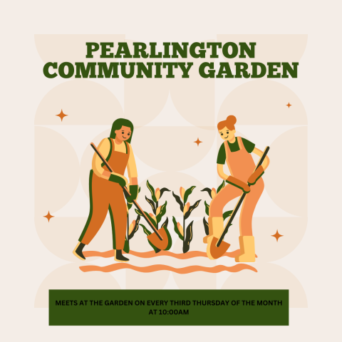 Pearlington Community Garden Poster