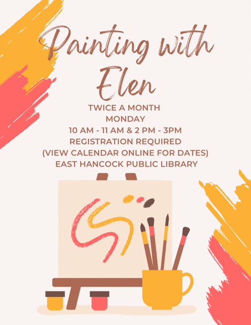 Adult Painting with Elen